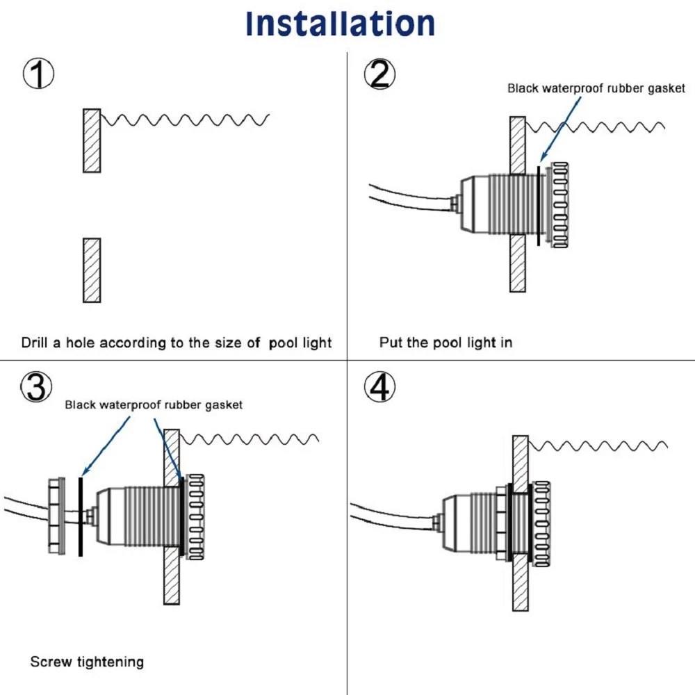 LED Spa Pool Lights IP68 12V 1 - Xy Spa & Wellness recension och pris