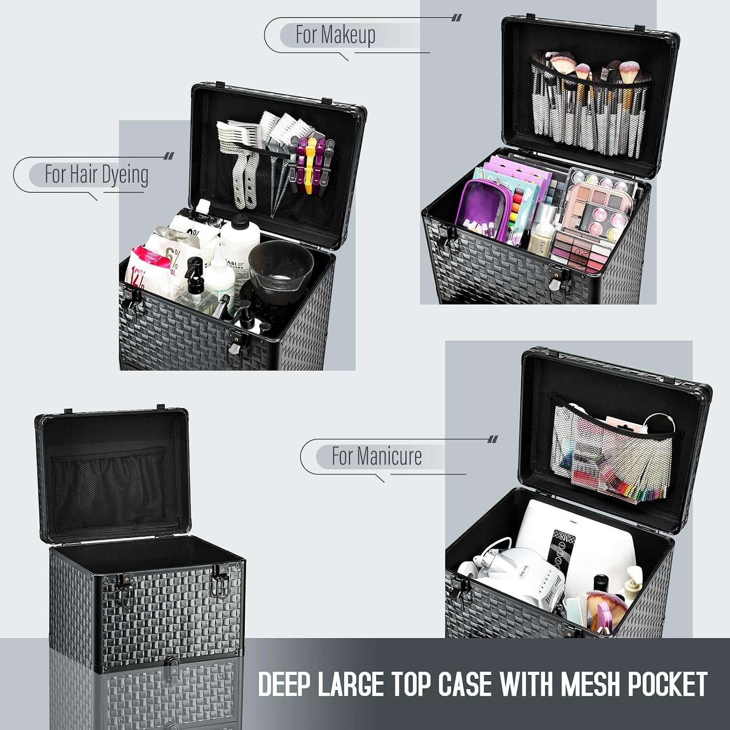 Rolling Salon Cart with 3 Draw - Spa&Wellness Earth City Шелепиха recension och pris