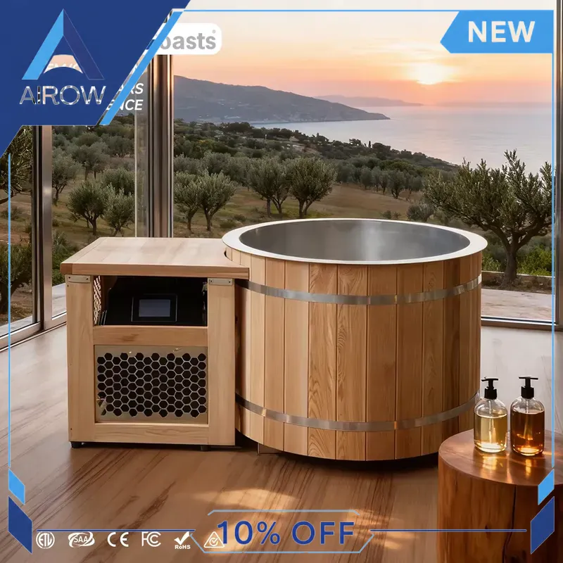 for Wood Cold Plunge Tub 1HP C - Spa Wellness Gym recension och pris