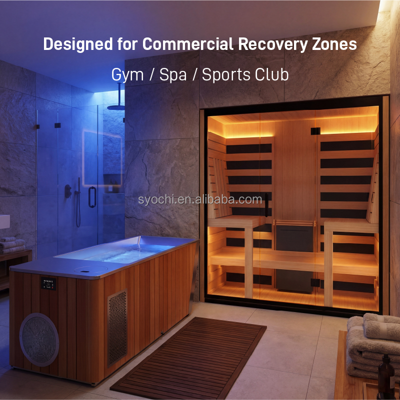 Syochi Commercial Sauna Ice Ba - Spa Wellness Gym recension och pris